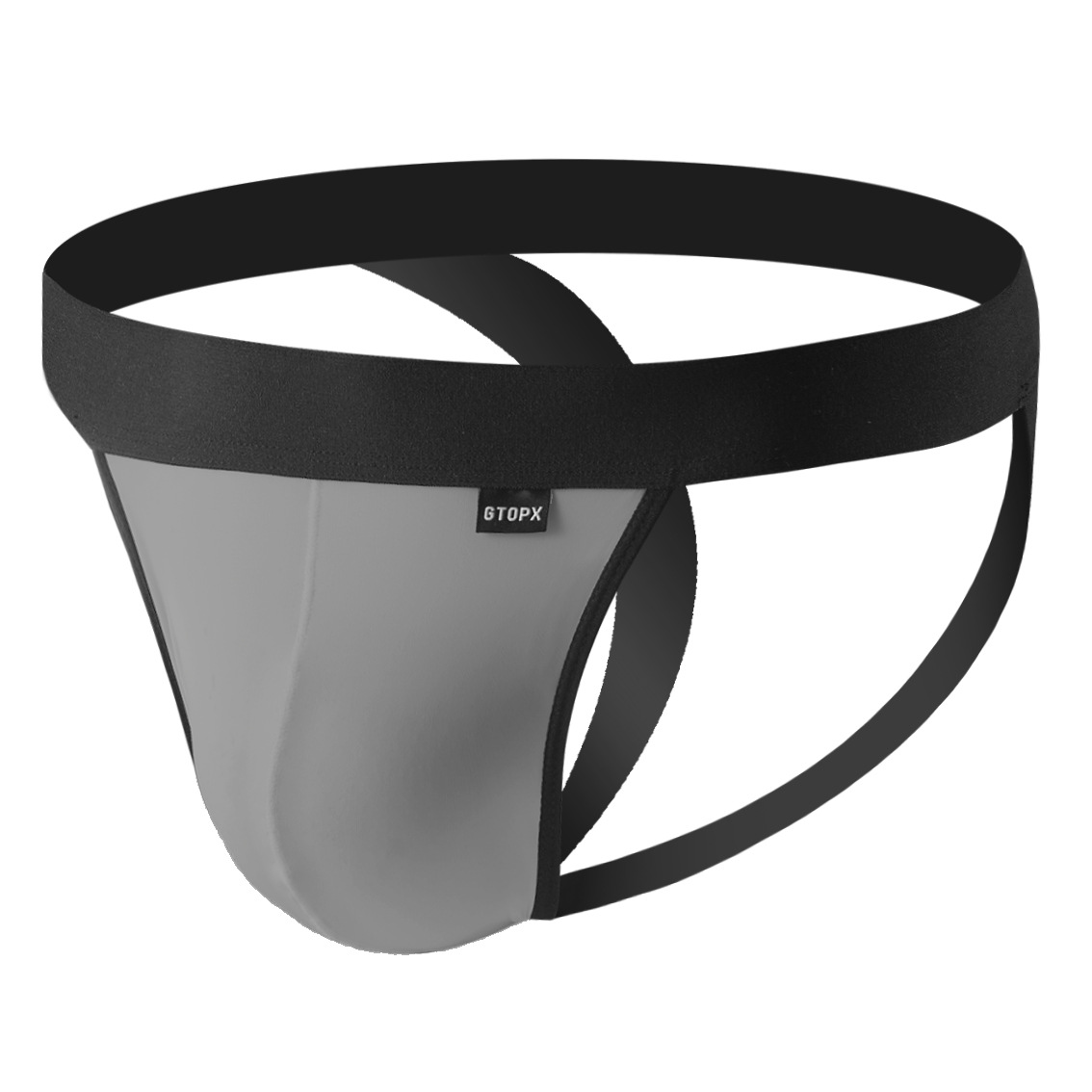 Jockstrap Athletic - メンズアイスシルクジョックストラップダブルウエストバンドアスレチックソング下着ゲイエロティックローウエストUポーチオープンバットストリングパンツ