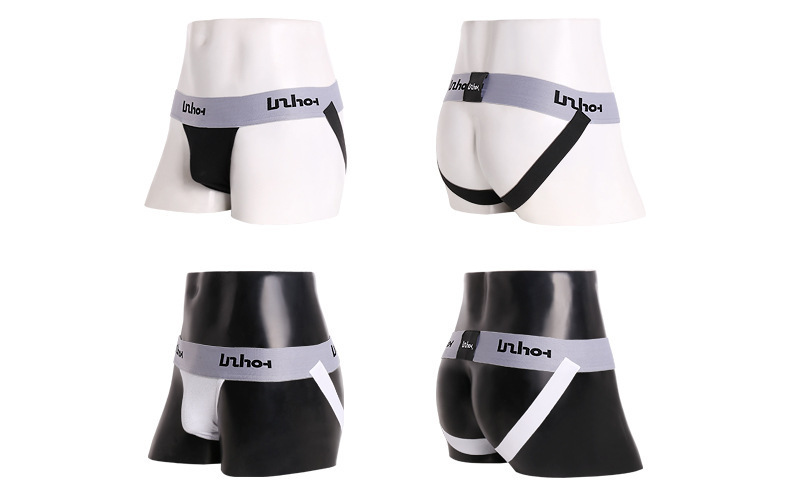 メンズ バルジ ジョックストラップ コットン リブ編み ゲイ - Jockstrap Athletic のレビューと価格