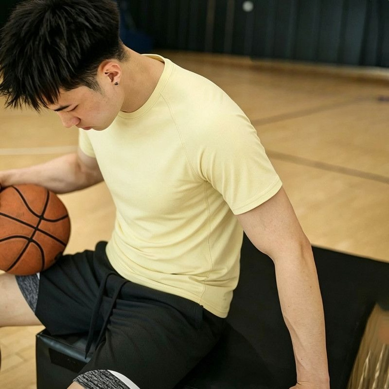 フィットネススーツ アスレチック Oネック スリムフィットT - Compression Shorts Athletes のレビューと価格