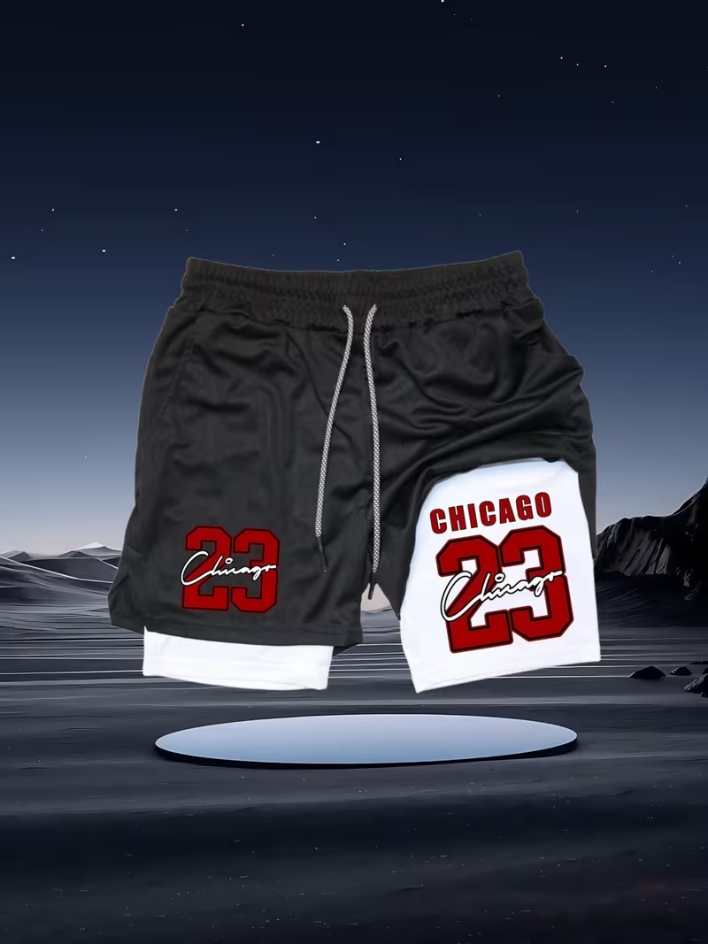 2026年新作 メンズ速乾二重構造アスレチックショーツ 通気 - Compression Shorts Athletes のレビューと価格