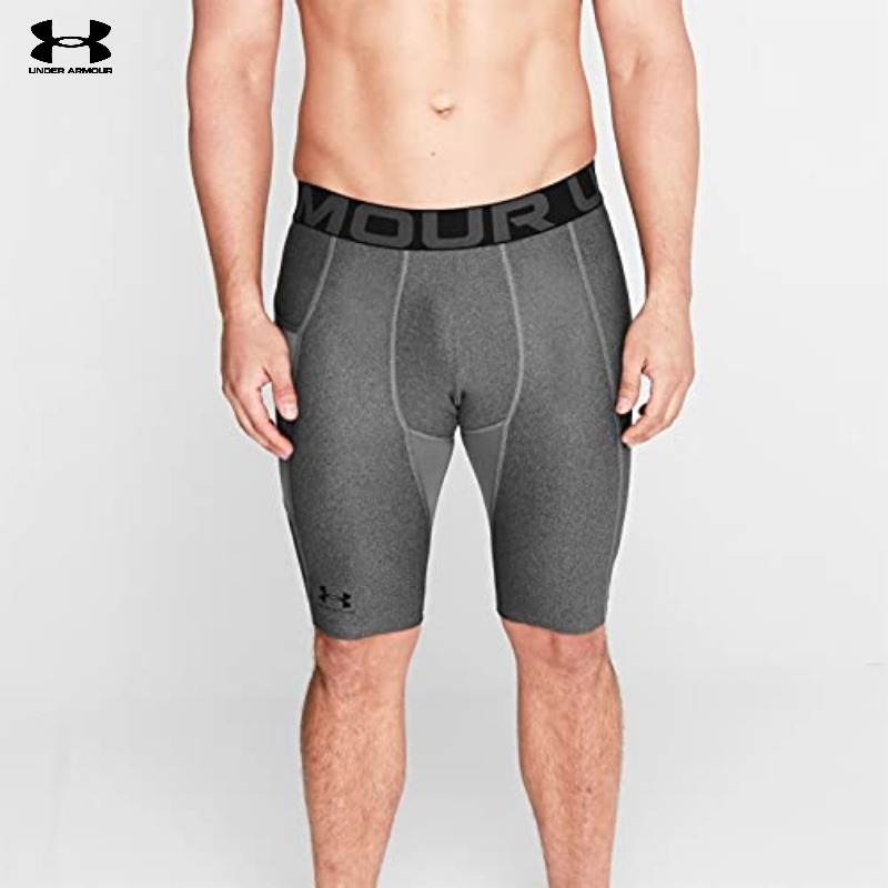 本物の UA メンズ HeatGear Armour ロング - Compression Shorts Athletes のレビューと価格