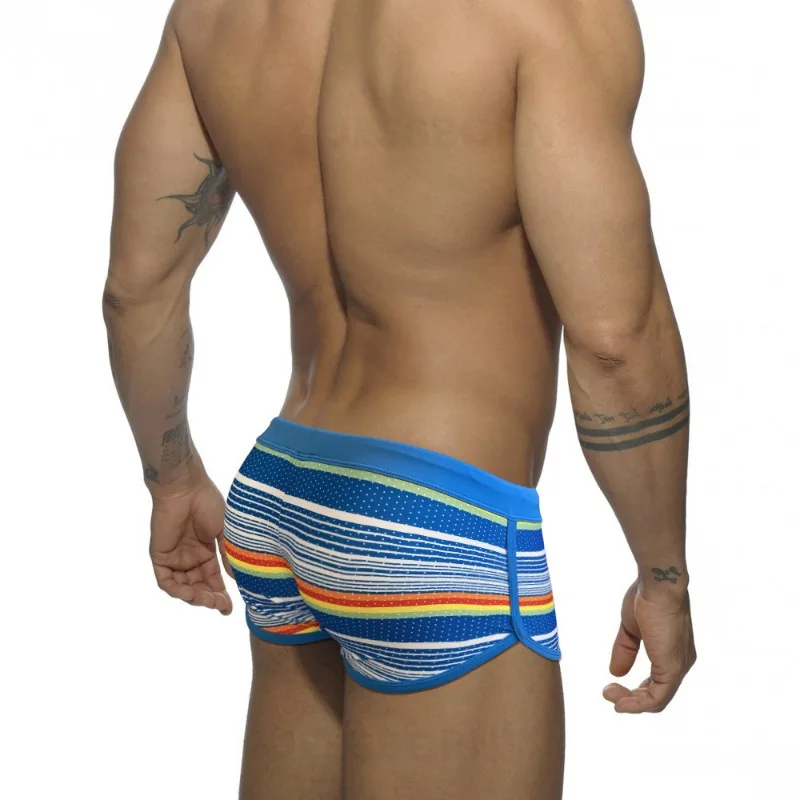 2026 夏メンズ水泳パンツストライプ通気性タイトプロスポー - Trunk Breathable Men のレビューと価格